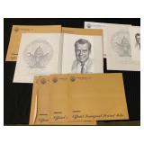 Richard Nixon Inaugural Portrait Folios