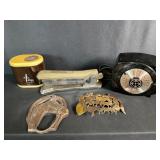 Lamp Timer, Belt Buckle, Copper Horse Head