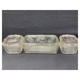 Federal Glass Company Refrigerator Dishes