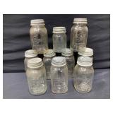 Clear Ball Jars with Zinc Lids