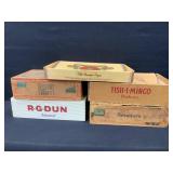 Cigar Boxes Some are Wooden