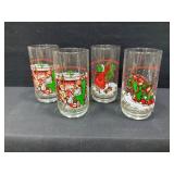 Holly Hobbie Coca-Cola Christmas Glasses