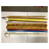 Advertising Yard Sticks Lot