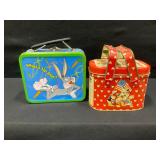 Mickey Mouse & Bugs Bunny Childï¿½s Tin Lunchboxes