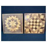 Inlaid Wood Decorative Pieces-1970