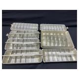 Vintage Metal Ice Trays-DeepFreeze & Westinghouse