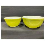 Pyrex Primary Green Mixing Bowls