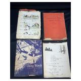 Vintage Childrenï¿½s School Activity Books 1930ï¿½s