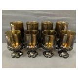 Tiffin Madeira Smoke Brown Glasses-2 Sizes