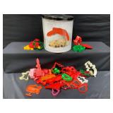 Cookie Cutters in Large Puppy Tin