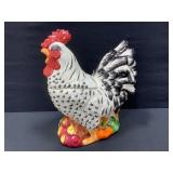 GKA Vintage Ceramic Rooster Cookie Jar