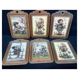 Hummel Goebel Wooden Wall Plaques