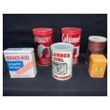 Calumet Band-Aid Clabber Girl & Tea Tins