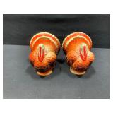 Vintage Hard Plastic Thanksgiving Turkeys