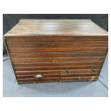 Homemade Primitive Wooden Storage Chest