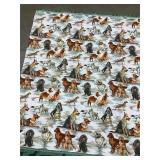Blanket with Pictures of Dogs 88 x 74 inches