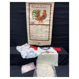 Vintage Baby Clothes Lot & Calendar