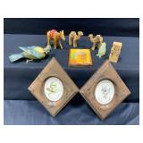 Wooden Antique Animal Lot