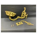 Antique Oil Lamp Holder