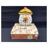 Merry Mushroom Quartz Wall Clock with Box