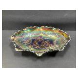 Fenton Amethyst Carnival Glass Dish