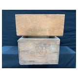 IVY Seeded Raisins & Peaches Wooden Crates