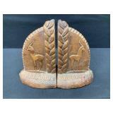 Syroco Gazelle Deer Bookends