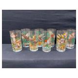 Libby Game Bird Glasses-Set of 8
