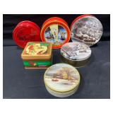 Candy and Cookie Vintage Tins