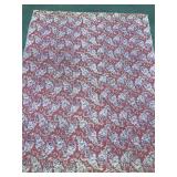 Handmade Pink Quilt 82 x 64 inches