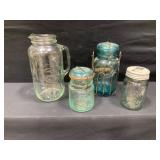 Ball Jars and Golden Harvest Pitcher