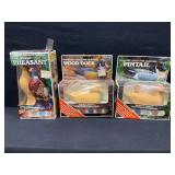 Woodlike Collector Duck & Pheasant Carvings