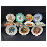 Holiday Plates Lot