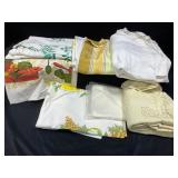 Vintage Table Clothes Lot