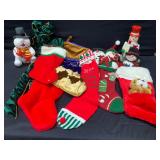 Christmas Stockings and Snowmen