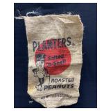 Planters Roasted Peanuts Burlap Sack