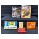 Lot of Vintage Games Password, Pit, Rook, & More