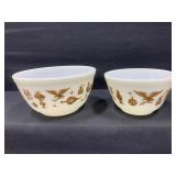 Pyrex Early American Nesting Mixing Bowls