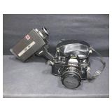 Nikon Camera & InstaMatic Movie Camera