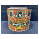 Sterling Tobacco Tin