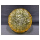 Anchor Hocking Glass Starburst/Cameo Bowl