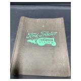 Ford Tractor Ferguson System Instruction Book