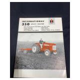 International Harvester 350 Tractor Brochure