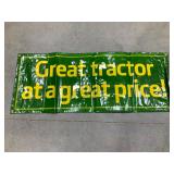 John Deere Great Tractor Great Price Banner