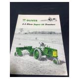 Oliver Plow Super 66 Tractors Brochure