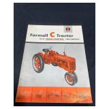 International Harvester Farmall C Tractor Brochure