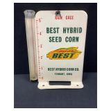 Best Hybrid Corn Advertising Metal Rain Gauge