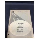 International Harvester C-153 Engine Manual