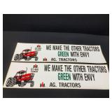 International National Bumper Stickers-NOS