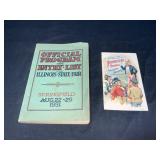 Illinois State Fair 1931 & Northwest National Book